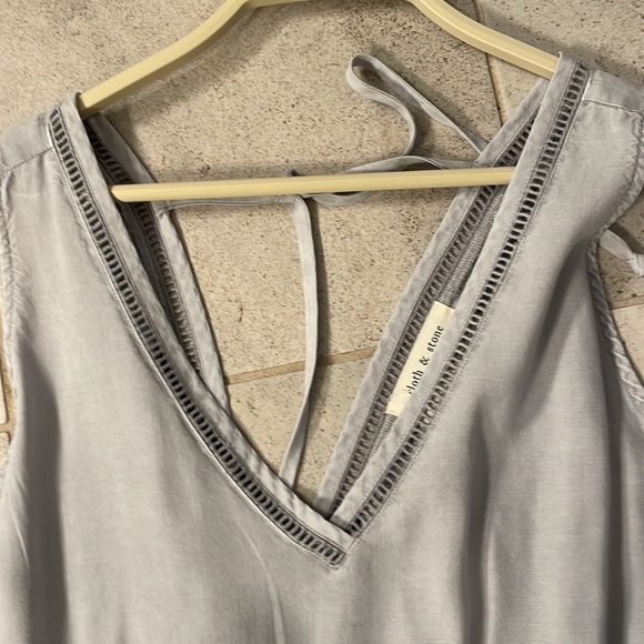 Cloth and stone V neck jumpsuit - Picture 3 of 6